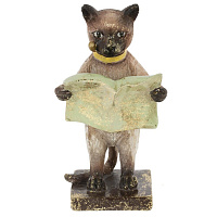 Фигурка декоративная "Кошка", L8,5 W8,5 H16,5 см оптом