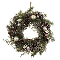 Изделие декоративное "Венок", L35 W8 H34 см оптом