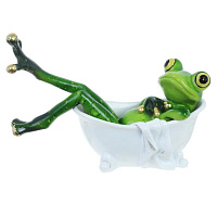 Фигурка декоративная "Лягушка", L15 W6 H11 см оптом