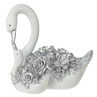 Фигурка декоративная "Лебеди", L18 W13 H17,5 см оптом