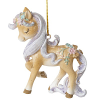 Фигурка декоративная подвесная "Лошадка", L7,5 W2 H8,5 см оптом