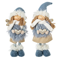 Игрушка набивная "Ангел", L14 W9 H36/27 см, 2в. оптом