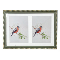 Фоторамка для 2-х фото 12*17, L35,5 W3 H25,5 см оптом