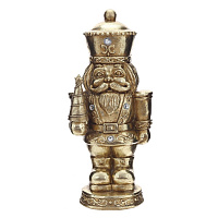 Фигурка декоративная с подсветкой "Щелкунчик", (AAx3 не прилаг),  L23,5 W18,5 H53 см оптом