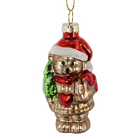 Украшение новогоднее "Мишка", L4 W3,5 H9 см оптом