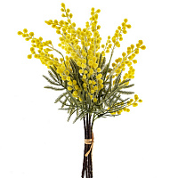 Цветы искусственные "Букет Мимозы", L20 W20 H41 см оптом
