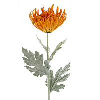 Цветок искусственный "Хризантема", L18 W18 H78 см оптом