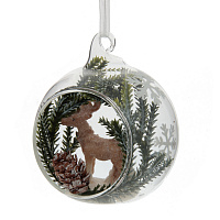 Украшение новогоднее "Шар", L8 W7 H9 см оптом