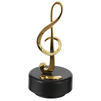 Изделие декоративное "Скрипичный ключ"  (музык.), L9 W9 H19,5 см оптом