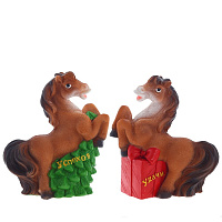 Копилка "Лошадь", L12,5 W7 H15 см, 2в. оптом