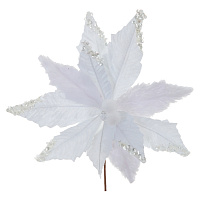 Цветок искусственный "Пуансеттия", L30 W30 H24 см оптом