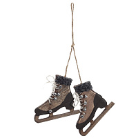 Изделие декоративное подвесное "Коньки", L10 W5 H10 см оптом