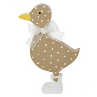 Фигурка декоративная "Уточка", L11 W2 H21 см оптом