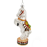 Украшение новогоднее "Лошадка", L7 W5 H18 см оптом