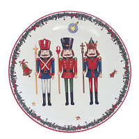 Тарелка "Щелкунчик", L26,5 W26,5 H3 см оптом