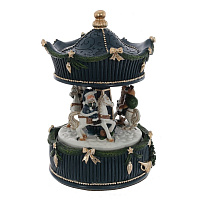 Фигурка декоративная "Карусель" (муз, движ), L10,5 W10,5 H16 см оптом