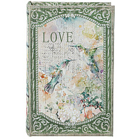 Шкатулка-книга с кодовым замком, L16 W5 H24 см оптом