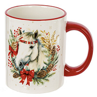 Кружка "Лошадь", 250 мл, L11 W8 H9 см оптом