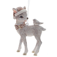 Изделие декоративное подвесное "Олень", L6 W2 H9 см оптом