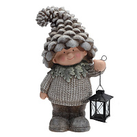 Фигурка декоративная "Мальчик", L24 W14 H41 см, 2в. оптом