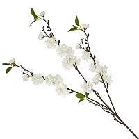 Цветок искусственный "Вишня", L11 W7 H92 см оптом