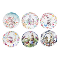 Блюдо "Пасхальное", L26 W26 H3 см, 6в. оптом