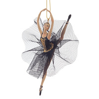 Изделие декоративное подвесное "Балерина", L13,5 W3 H13 см оптом
