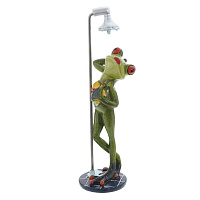 Фигурка декоративная "Лягушка", L7,5 W6,5 H23 см оптом