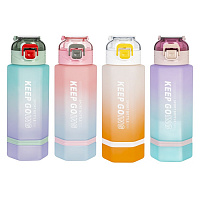 Бутылка, 700 мл, L8 W8 H23 см, 4в. оптом