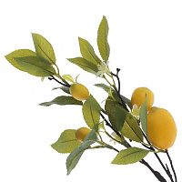 Ветка искусственная "Лимон", L16 W4 H61 см оптом