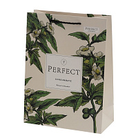 Пакет подарочный M  (бумага 210г/м2, блок 12шт), L24 W11 H32 см оптом