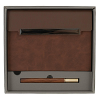 Набор из блокнота и ручки, L23 W23 H4 см оптом