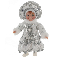Игрушка набивная "Снегурочка", L12 W5 H20 см оптом