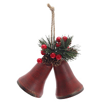 Изделие декоративное подвесное "Колокольчики", L15 W6 H14 см оптом