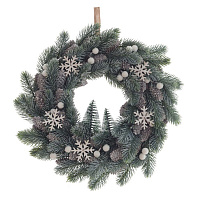 Изделие декоративное "Венок", L35 W7 H35 см оптом