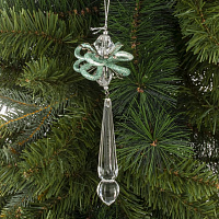 Украшение новогоднее "Подвеска", L4,5 W4,5 H16 см оптом