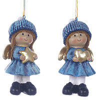 Фигурка декоративная "Ангел",  L4,5 W3,5 H10 см, 2в. оптом