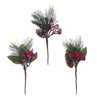 Изделие декоративное "Ветка", L13 W9,5 H19 см, 3в. оптом