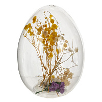 Изделие декоративное "Яйцо" (подсветка, CR2032x2 н/п), L10 W10 H13 см оптом