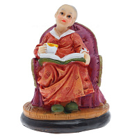 Фигурка декоративная "Бабушка/Дедушка", L6 W6 H7,5 см оптом