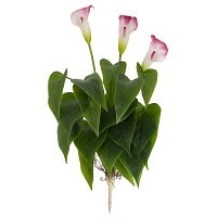 Цветок искусственный "Калла", L22 W14 H43 см оптом