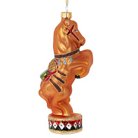 Украшение новогоднее "Лошадка", L8 W5 H17 см оптом