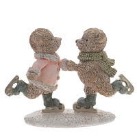 Фигурка декоративная "Мишки", L14 W5 H9,5 см оптом