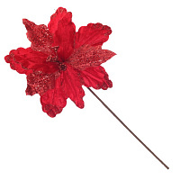 Цветок искусственный "Пуансеттия", L27 W28 H42 см оптом