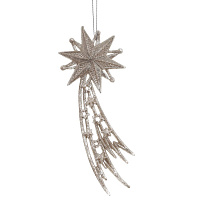 Изделие декоративное подвесное "Звезда", L6 W1 H15 см оптом