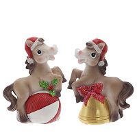 Копилка "Лошадка", L11 W7 H14 см, 2в. оптом