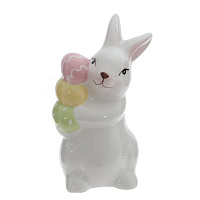 Фигурка декоративная "Заяц", L6,5 W6 H11 см оптом