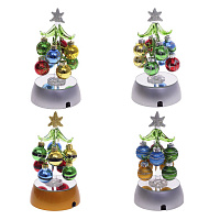 Изделие декоративное с подсветкой "Ёлочка" (3хАА н/п), L9 W9 H15 см, 4в. оптом