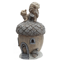 Фигурка декоративная "Домик" с подсветкой (АААх3, н/п), L30 W30 H46 см оптом