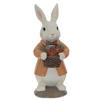 Фигурка декоративная "Заяц", L6,5 W8 H18 см оптом